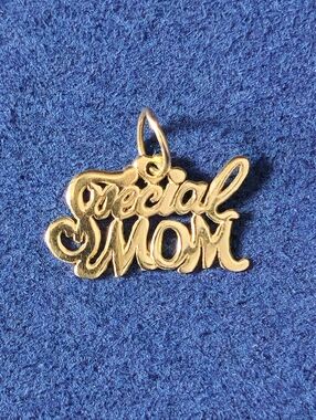 14k Yellow Gold Special Mom Mother's Day Pendant